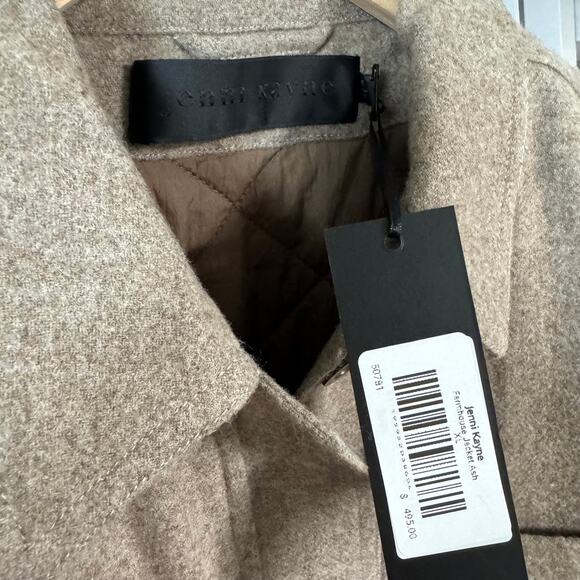 Jenni Kayne Farmhouse Ash Chore Barn Jacket XL NEW Wool Quilted Lining Coat - Picture 6 of 7